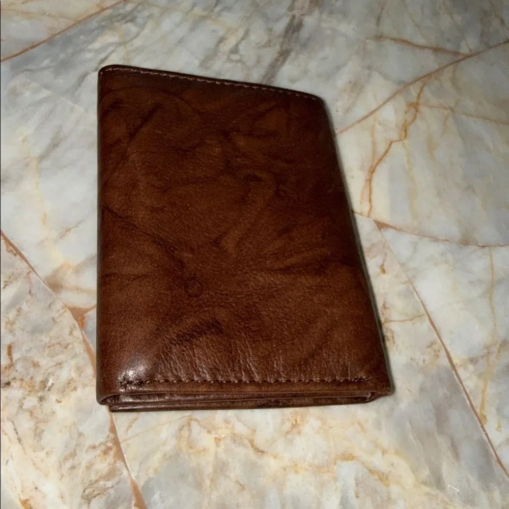 Buxton Rich Brown‎ Leather Card Holder